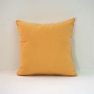 μαξιλάρι με αναγλυφο σχέδιο κίτρινο 45 χ 45