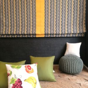 μαξιλαροθήκη πράσινη, 45 χ 45