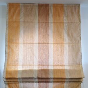 ρόμαν ραμμένο ριγέ από ταφτά με διαστάσεις 1,00 χ 1,60 ύψος