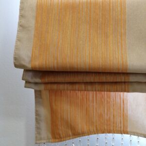 ρόμαν ραμμένο ριγέ από ταφτά με διαστάσεις 1,00 χ 1,60 ύψος