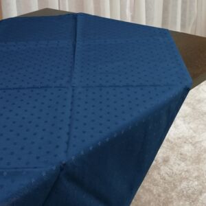 τραπεζομάντηλο ανάγλυφο μπλε 1,35 χ 1,50