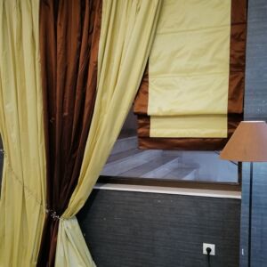 ΡΟΜΑΝ ΤΑΦΤΑΣ ΠΡΑΣΙΝΟ-ΚΑΦΕ 0,80 Χ 1,50 ΥΨΟΣ