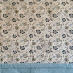 ρόμαν με λουλούδι και σχέδιο κύμα σε διαστάσεις 1,35 χ 1,63 ύψος