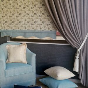 ρόμαν με λουλούδι και σχέδιο κύμα σε διαστάσεις 1,35 χ 1,63 ύψος