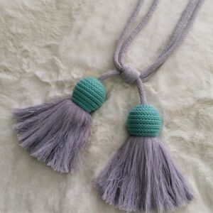 Δέστρα λιλά παιδική με μήκος δεσίματος 33 εκατοστά