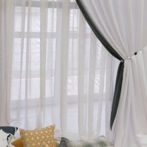 κουρτίνα αδιάφανη από καραβόπανο με γκρι φάσα αριστερή με διάσταση 1,15χ2,35 ύψος και ραφή απλή τρέσσα,που περιέχει 2,88 μ. ύφασμα.