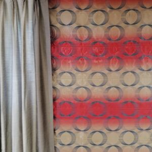 Ρόμαν χειροποίητο γεωμετρικό σχέδιο μπορντώ καφε 1,80 χ 2,30 ύψος