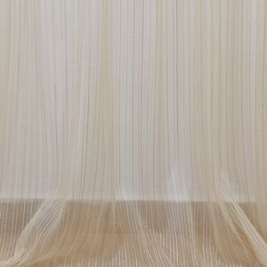 ΚΟΥΡΤΙΝΑ ΡΙΓΕ ΑΠΌ ΟΡΓΑΝΤΖΑ ΜΠΕΖ 2,52 Χ 2,52 ΥΨΟΣ