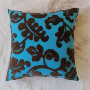 ΜΑΞΙΛΑΡΟΘΗΚΗ ΤΥΡΚΟΥΑΖ ΜΕ ΚΑΦΕ ΑΝΑΓΛΥΦΟ ΒΕΛΟΥΤΕ ΣΧΕΔΙΟ 0,40 Χ 0,40