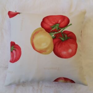 ΜΑΞΙΛΑΡΟΘΗΚΗ ΛΕΥΚΗ ΜΕ ΣΧΕΔΙΟ ΤΟΜΑΤΑ POMODORI 0,35 X 0,35