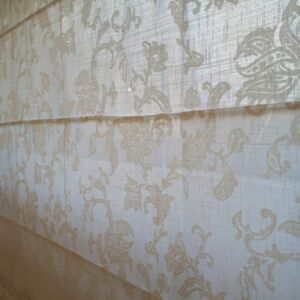 ΡΟΜΑΝ ΑΠΟ ΛΕΥΚΗ ΔΑΝΤΕΛΑ ΜΕ ΣΧΕΔΙΟ ΛΟΥΛΟΥΔΙΑ ΚΛΑΣΣΙΚΟ ΥΦΟΣ 1,73 Χ 2,07 ΥΨΟΣ