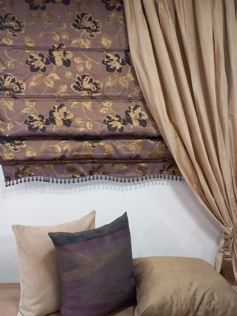 ΡΟΜΑΝ ΜΩΒ ΤΑΦΤΑΣ ΜΕ ΧΡΥΣΑ ΛΟΥΛΟΥΔΙΑ ΜΕ ΔΙΑΚΟΣΜΗΤΙΚΗ ΤΡΕΣΑ ΑΠΟ ΧΑΝΤΡΕΣ 1,53 Χ 1,65 ΥΨΟΣ