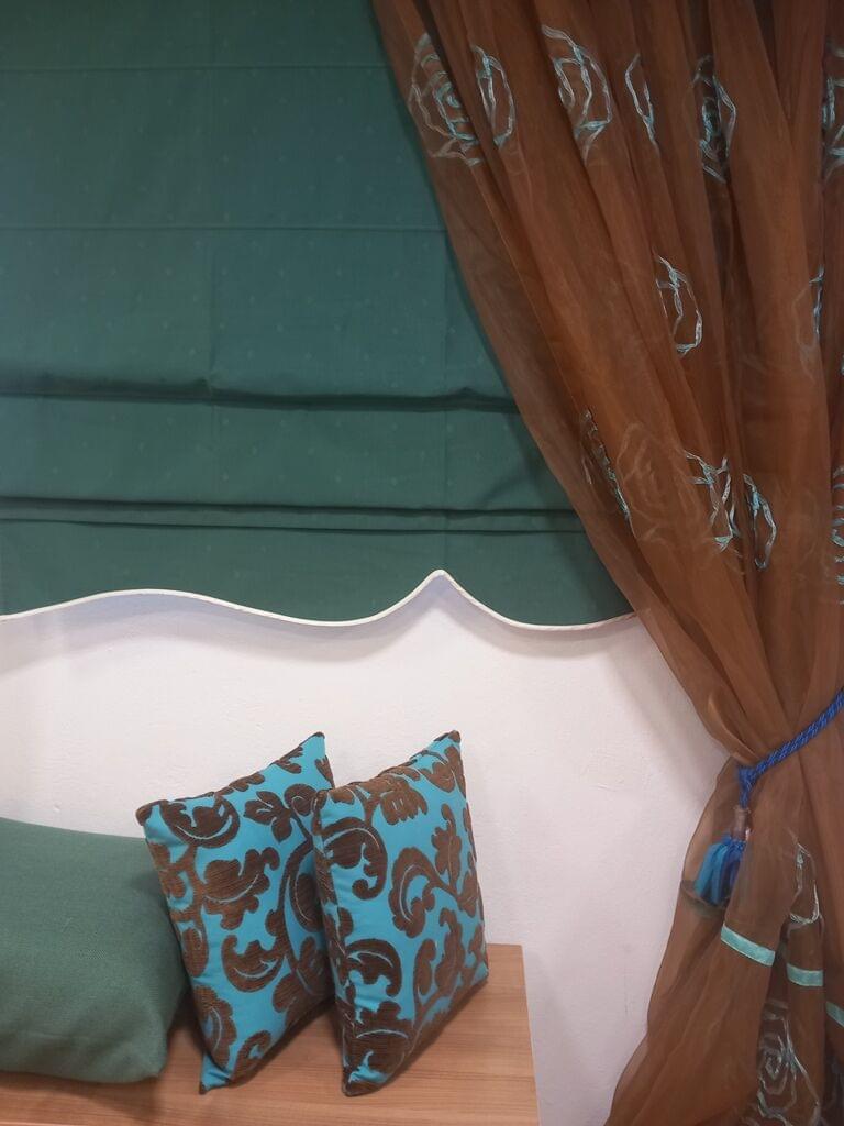 ΡΟΜΑΝ ΠΡΑΣΙΝΟ ΜΟΝΟΧΡΩΜΟ ΜΕ ΜΙΚΡΟ ΣΧΕΔΙΟ ΑΝΑΓΛΥΦΟ ΡΟΜΒΟ 1,50 Χ 1,74 ΥΨΟΣ